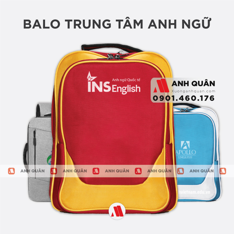 Balo trung tâm anh ngữ